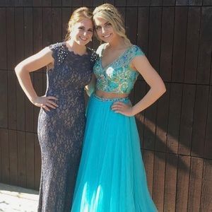 Sherri Hill Two Piece Dress 51166